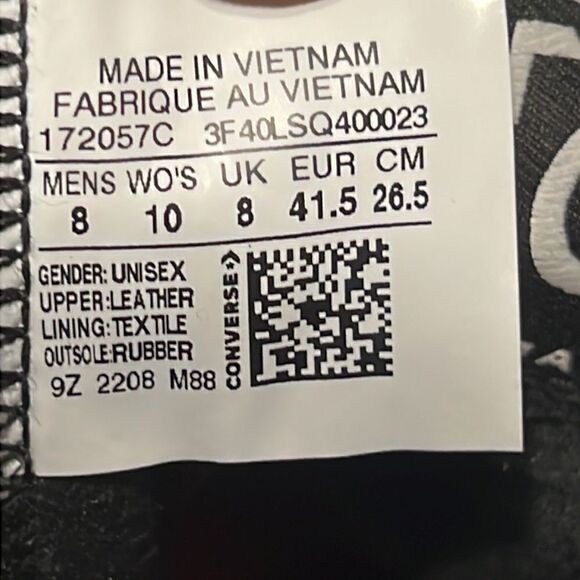 🔥🔥 Converse CHUCK TAYLOR AS Lugged 2.0 Counter Climate BOOT, 172057C Black - Picture 12 of 14